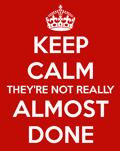 Ban the phrase Almost Done at your digital marketing agency