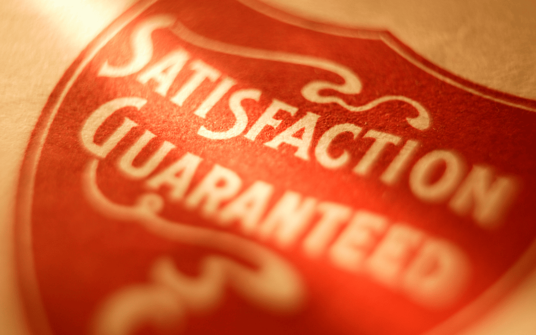 Should you guarantee results?