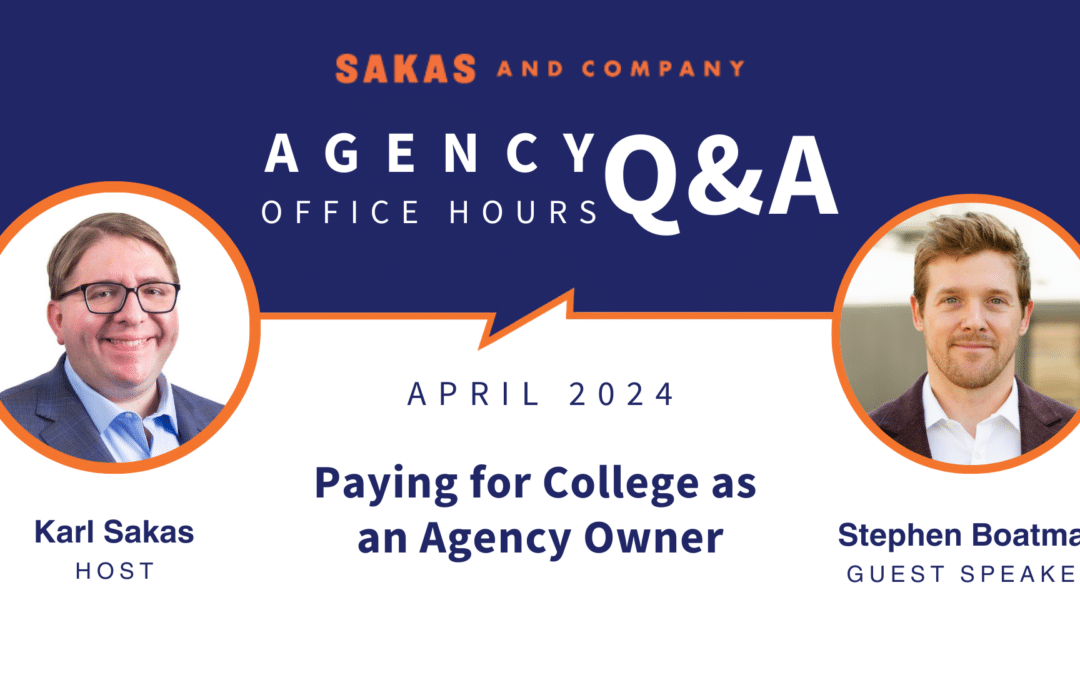 Paying for college as an agency owner: Q&A with Stephen Boatman, CFP®, CSLP® (Part 4 of 4)