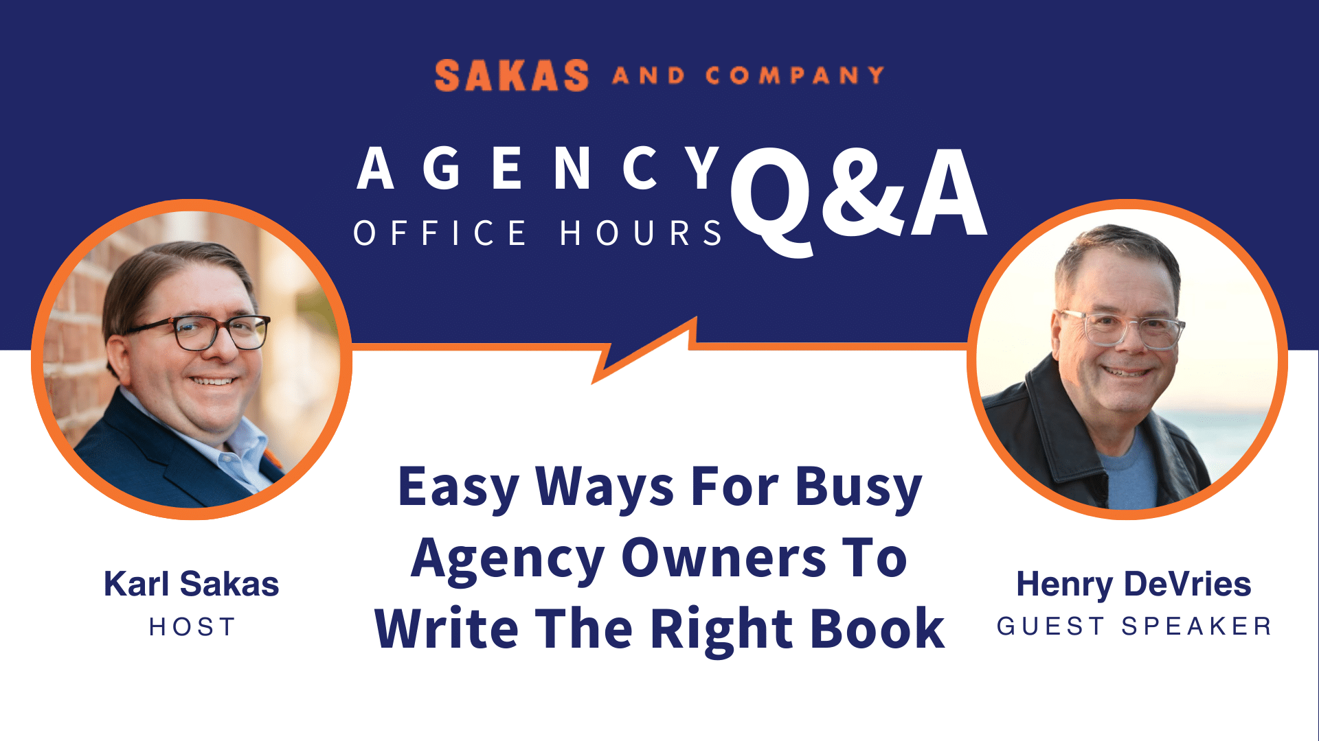February 2025 Agency Office Hours with Henry DeVries