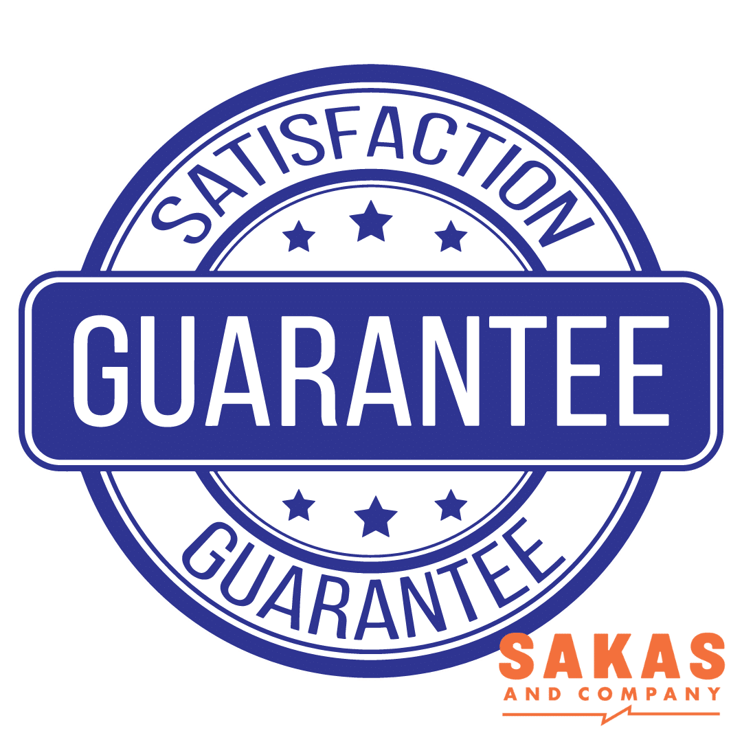 Sakas and Company Guarantee