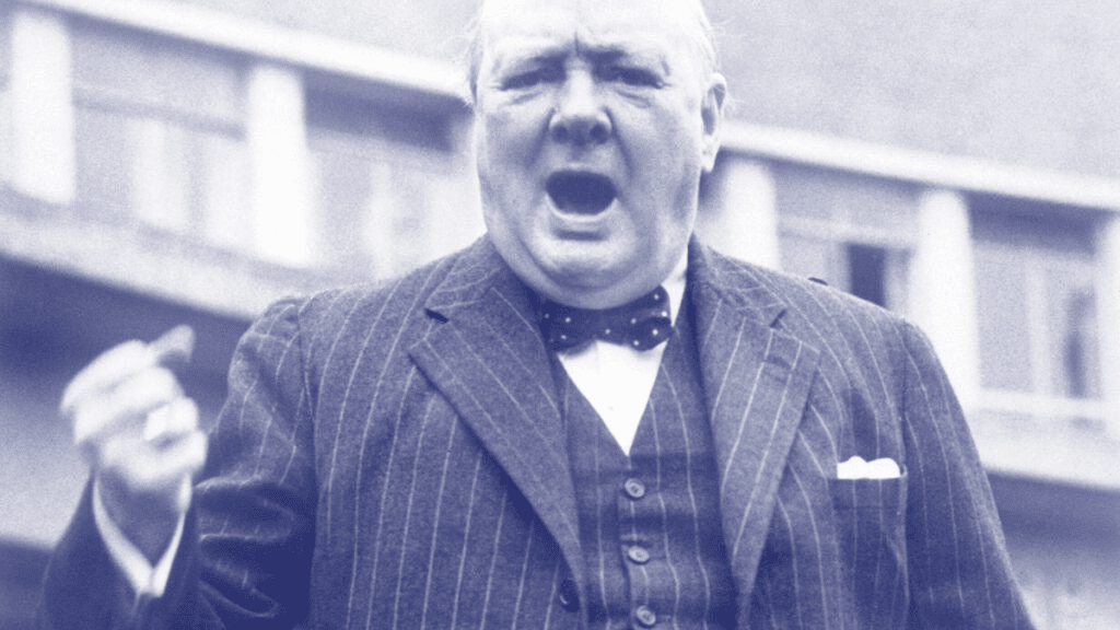 Winston Churchill- Inspirational leadership advice for agencies during tough times Winston Churchill Inspirational leadership advice for agencies during tough times