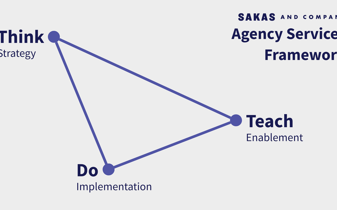 Think, Teach, Do: the Agency Services Framework